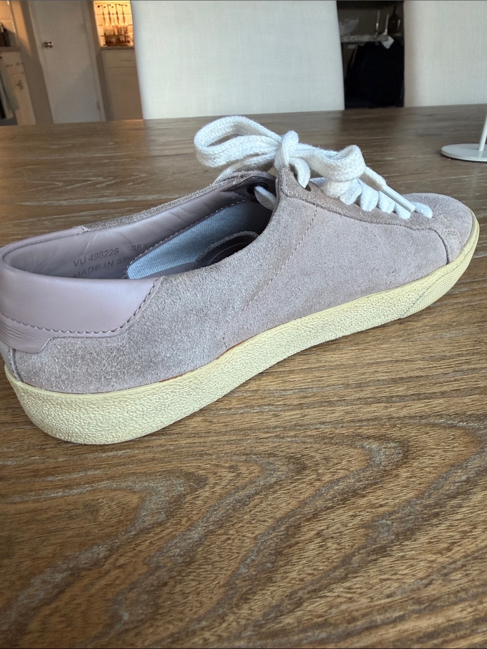 Saint Laurent Court Classic Low Suede ‘Rose Antique’ - Picture 4 of 8